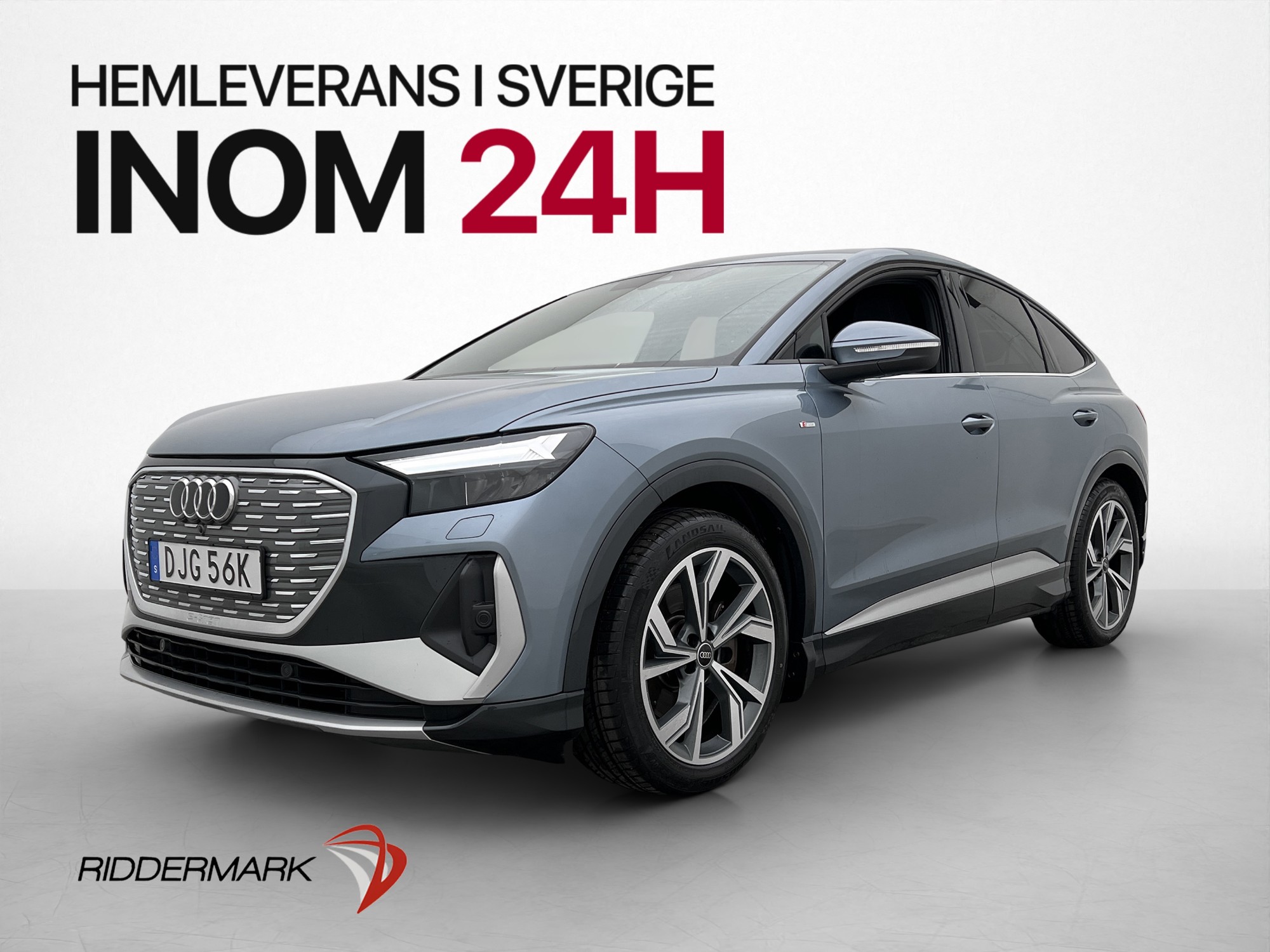 Audi Q4 e-tron listing produced with autofox for Riddermark