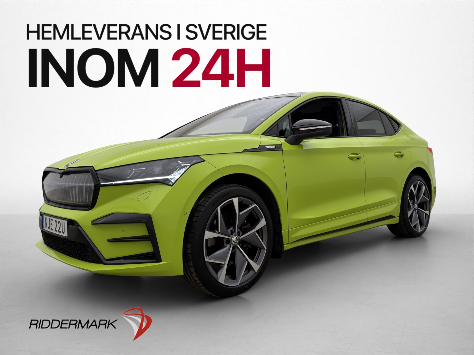 Skoda Enyaq RS listing produced with autofox for Riddermark